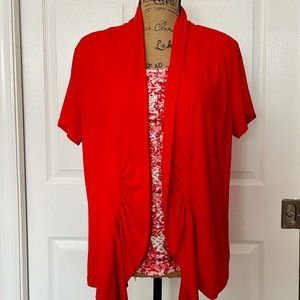 Sag Harbor two piece blouse size LP